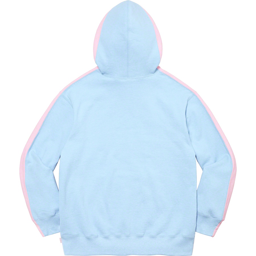 Details on S Logo Split Hooded Sweatshirt Light Pink from fall winter
                                                    2021 (Price is $168)