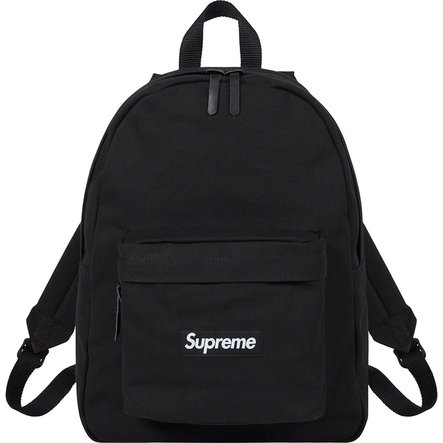 Details on Canvas Backpack Black from fall winter
                                                    2021 (Price is $110)