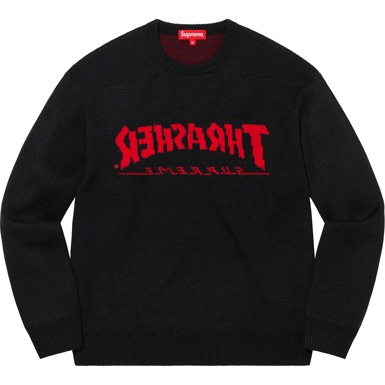 supreme Thrasher Logo Knit Sweater