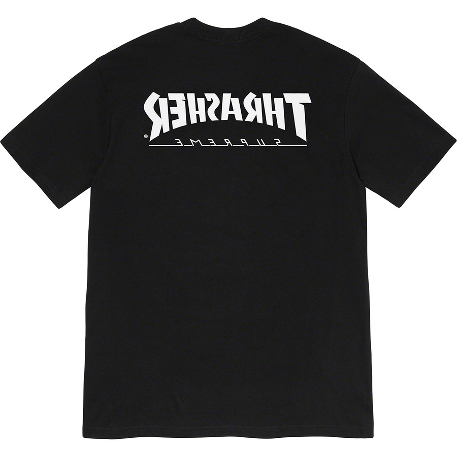 Details on Supreme Thrasher Game Tee Black from fall winter
                                                    2021 (Price is $44)