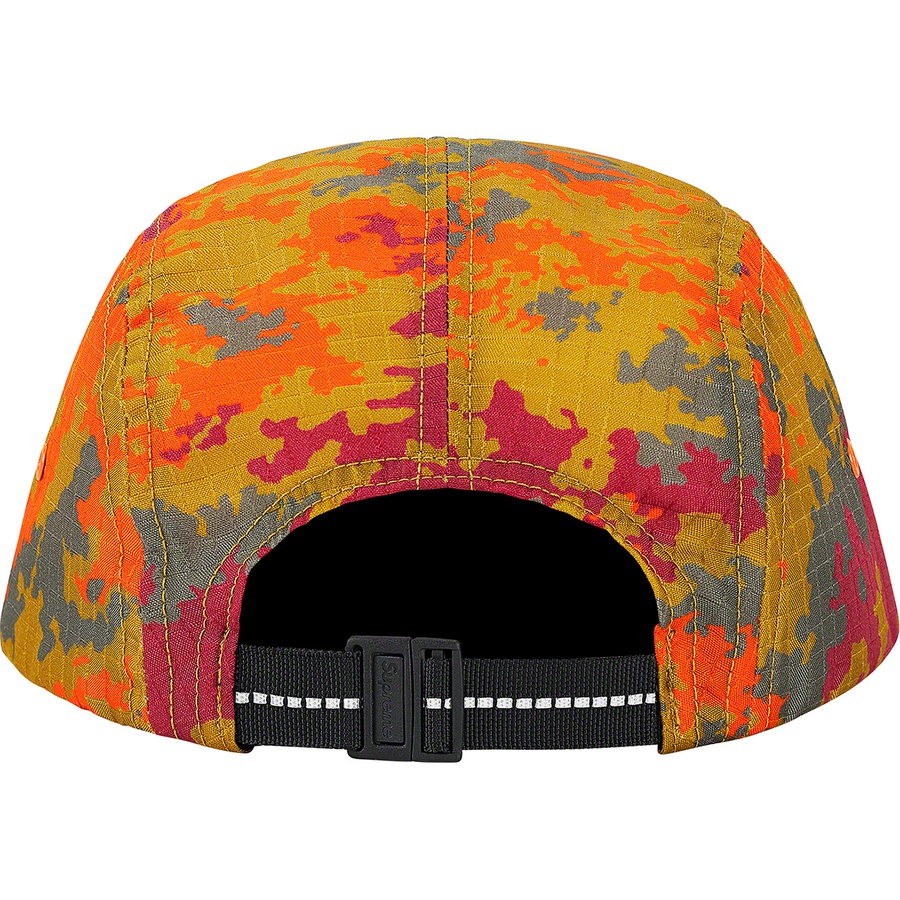 Details on Camo Ripstop Camp Cap Orange Camo from fall winter 2021 (Price is $48)
