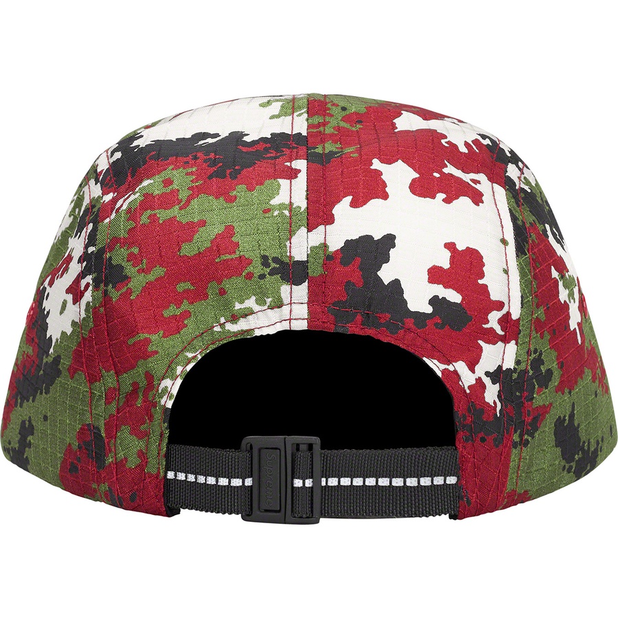 Details on Camo Ripstop Camp Cap Red Camo from fall winter
                                                    2021 (Price is $48)