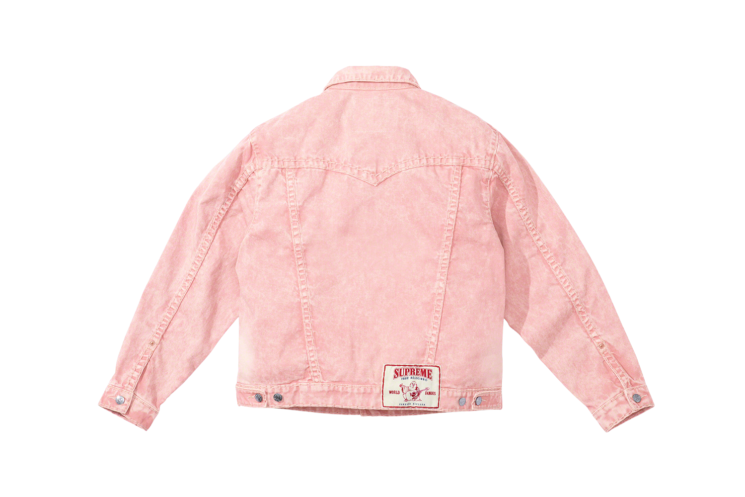 Supreme x True Religion Pink Denim Jacket