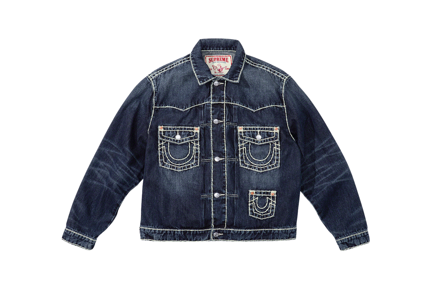 Supreme Supreme x true religion denim jacket.