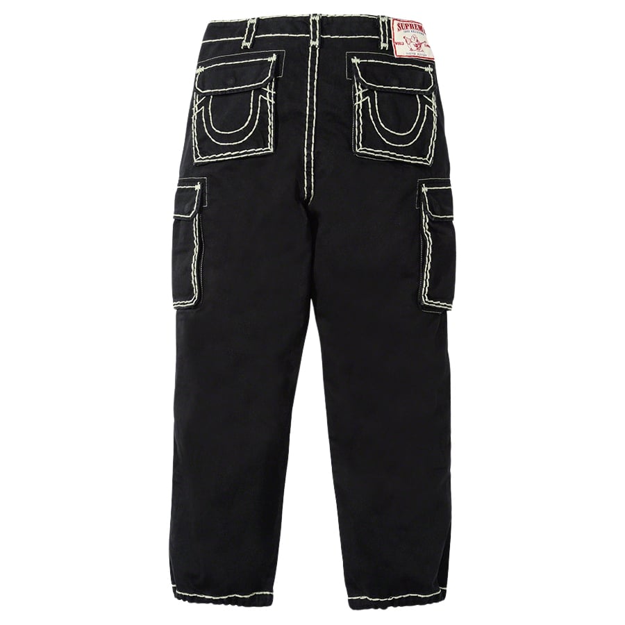 Details on Supreme True Religion Denim Cargo Pant  from fall winter
                                                    2021 (Price is $228)