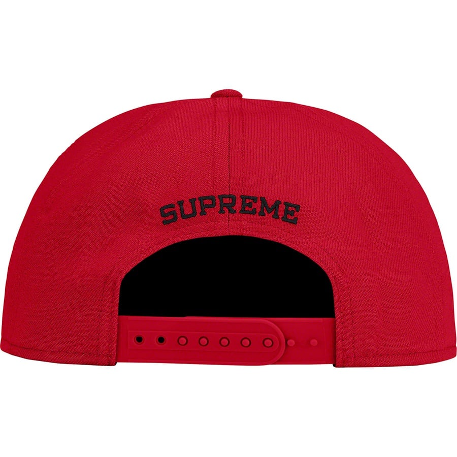 Details on Arabic Logo 5-Panel Red from fall winter 2021 (Price is $42)