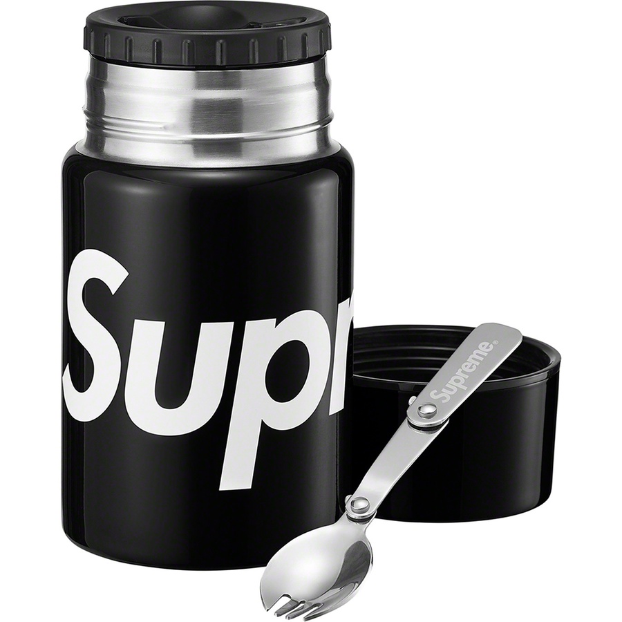 Details on Supreme SIGG 0.75L Food Jar Black from fall winter
                                                    2021 (Price is $78)