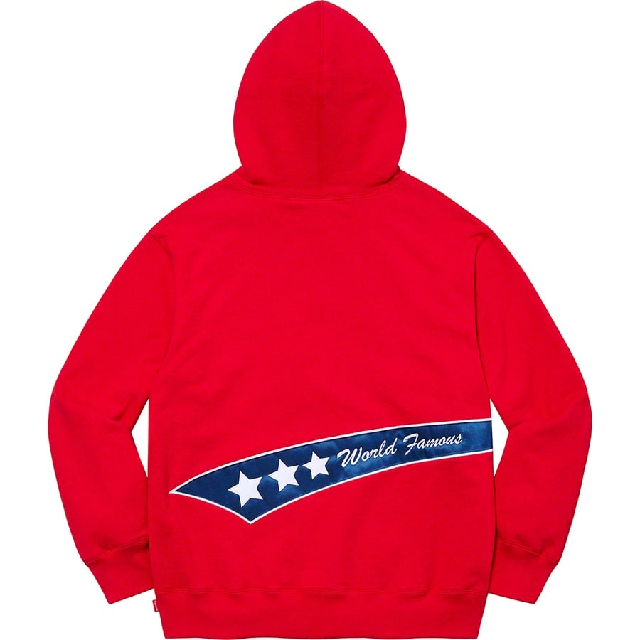 Details on Tail Hooded Sweatshirt Red from fall winter 2021 (Price is $168)