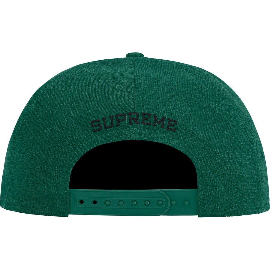 Details on Arabic Logo 5-Panel Green from fall winter
                                                    2021 (Price is $42)