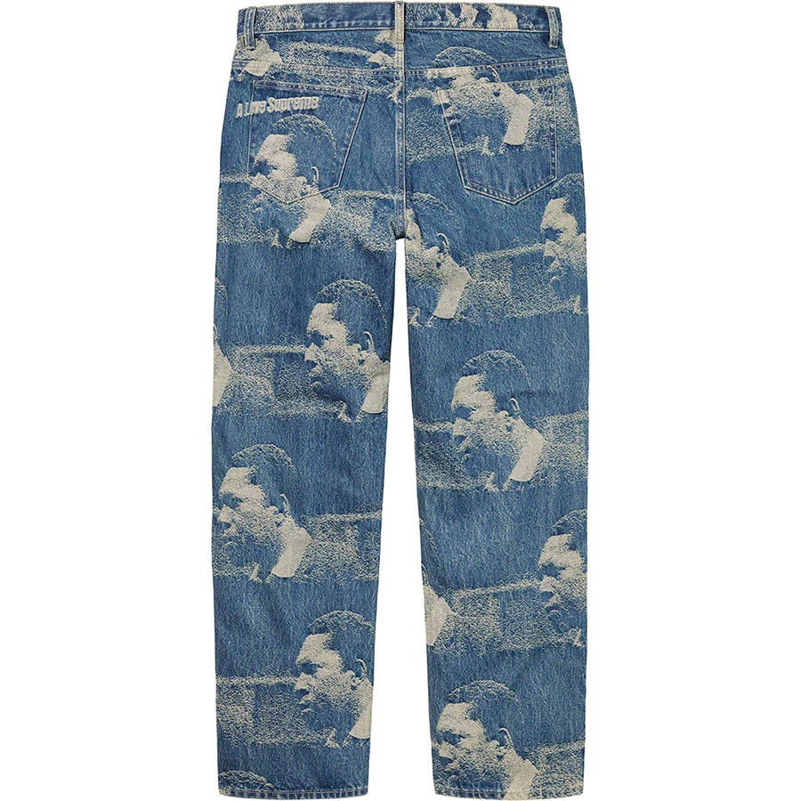 Details on John Coltrane A Love Supreme Regular Jean Blue from fall winter
                                                    2021 (Price is $198)