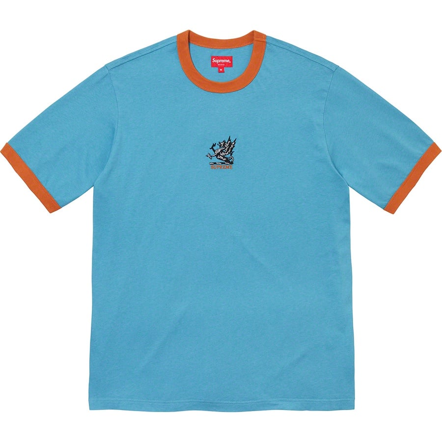 Details on Dragon Ringer Tee Slate from fall winter
                                                    2021 (Price is $68)