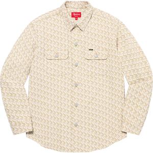 Monogram Denim Shirt - fall winter 2021 - Supreme