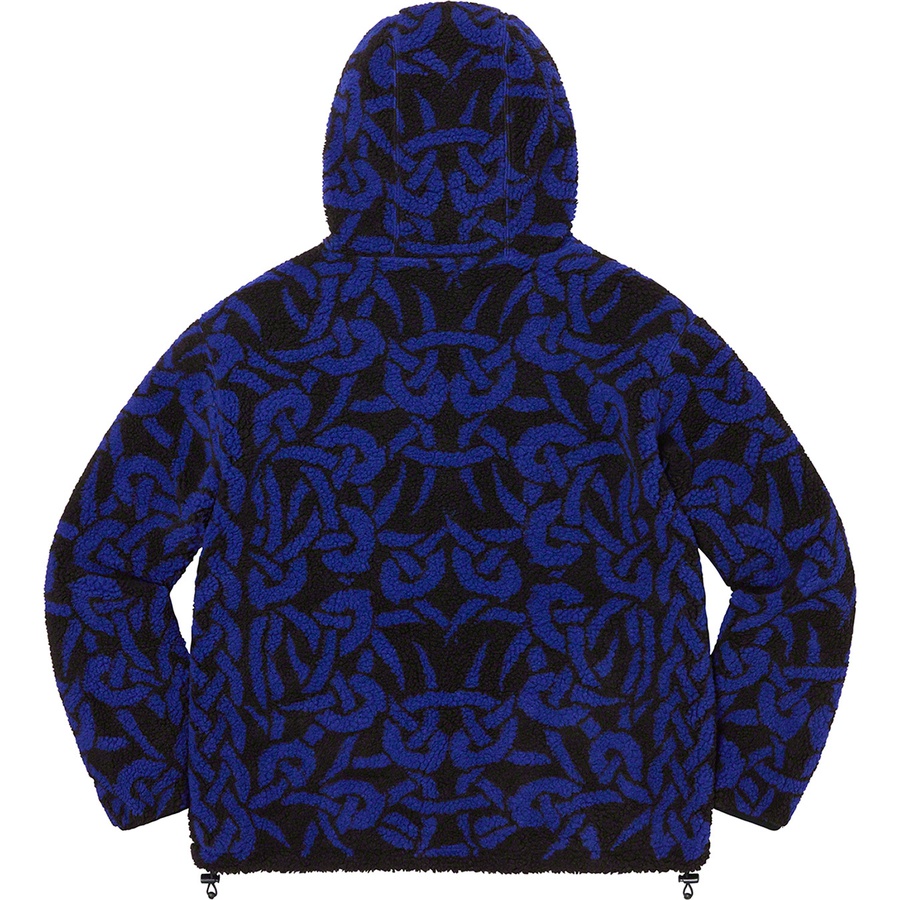 Details on Celtic Knot Reversible WINDSTOPPER Fleece Hooded Jacket Black from fall winter
                                                    2021 (Price is $238)