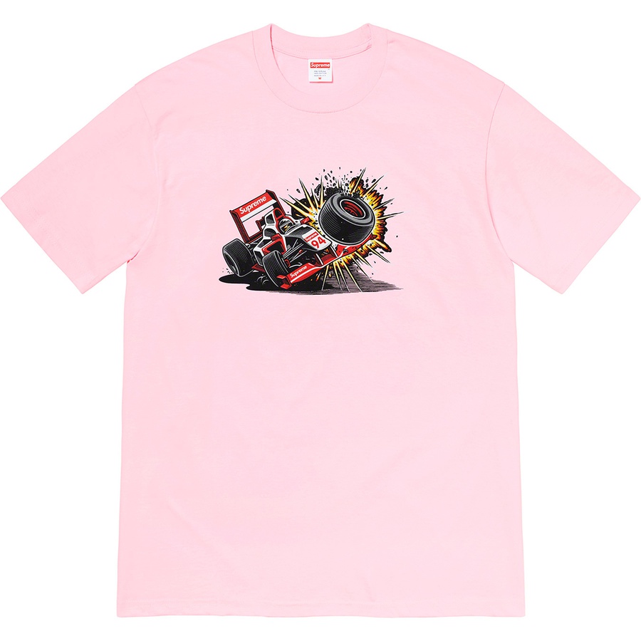 Details on Crash Tee Light Pink from fall winter 2021 (Price is $38)