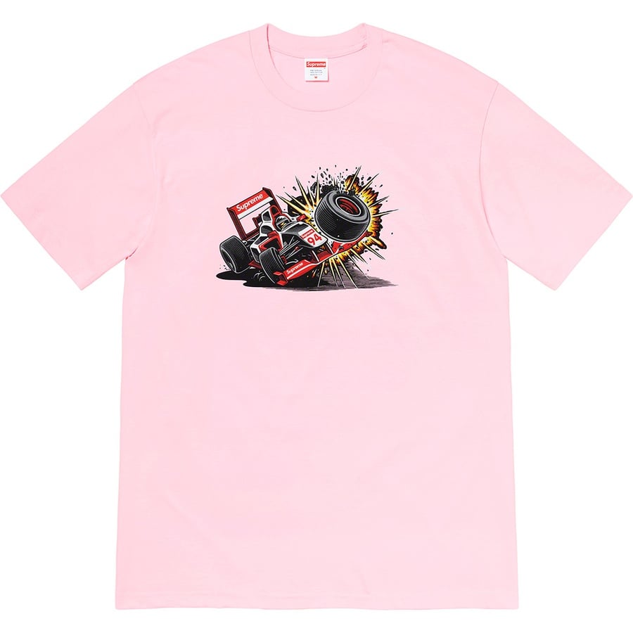 Details on Crash Tee Light Pink from fall winter
                                                    2021 (Price is $38)