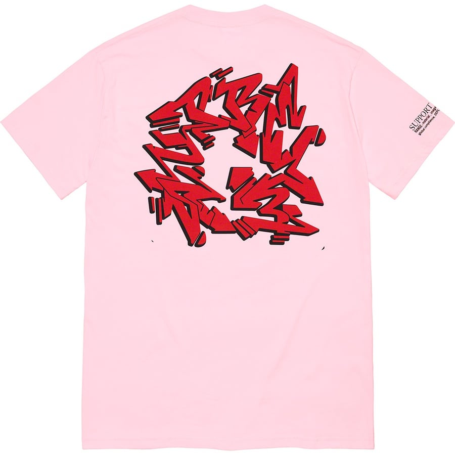 Details on Support Unit Tee Light Pink from fall winter
                                                    2021 (Price is $44)