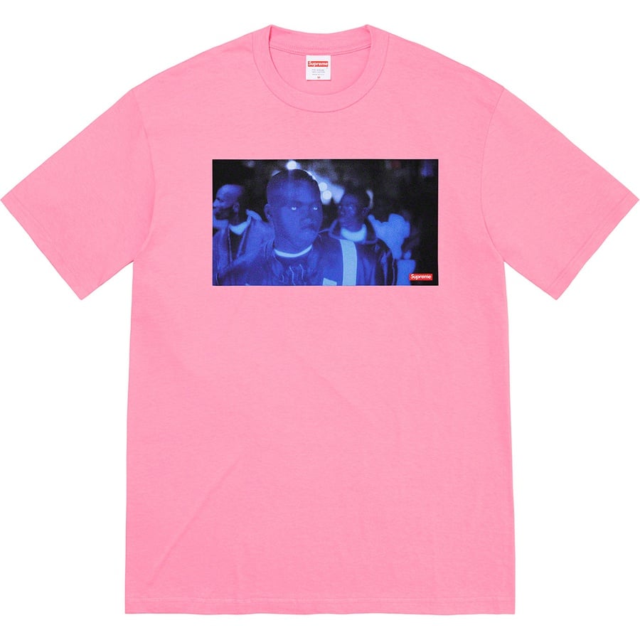 Details on America Eats Its Young Tee Pink from fall winter
                                                    2021 (Price is $44)