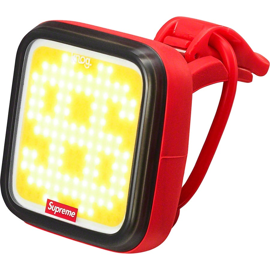 Details on Supreme Knog Blinder Bicycle Lights (Set of 2) Red from fall winter
                                                    2021 (Price is $88)