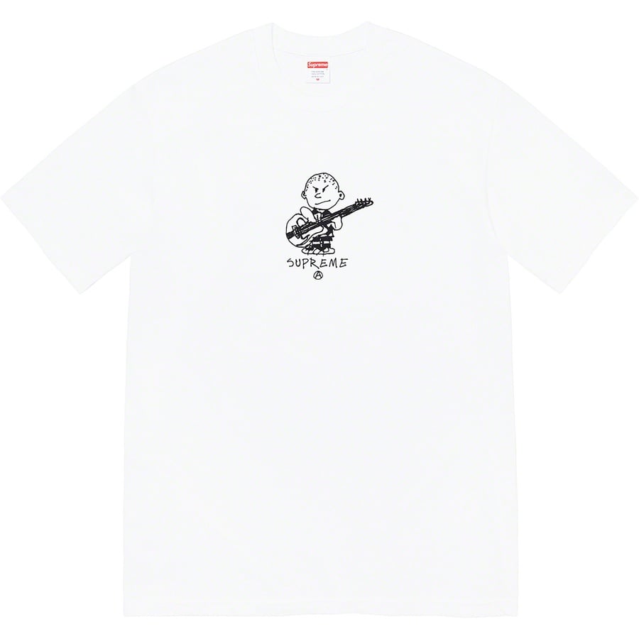 Details on Rocker Tee White from fall winter
                                                    2021 (Price is $38)