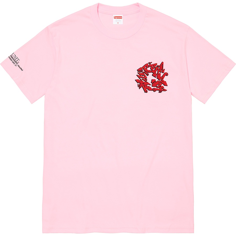 Details on Support Unit Tee Light Pink from fall winter 2021 (Price is $44)