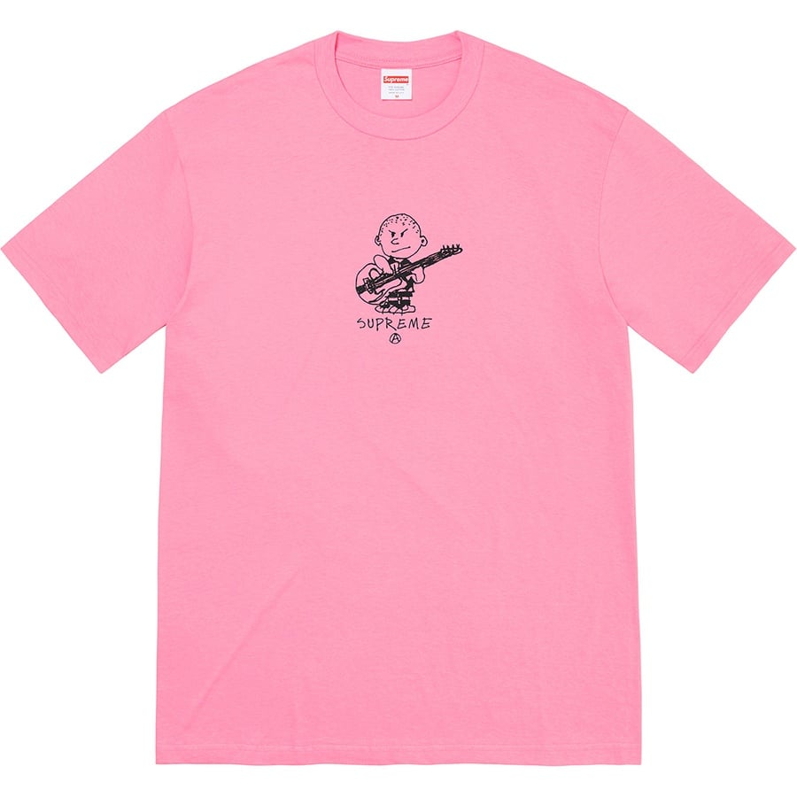 Details on Rocker Tee Pink from fall winter 2021 (Price is $38)