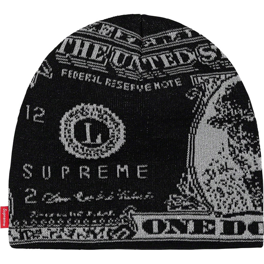 Details on Dollar Beanie Black from fall winter
                                                    2021 (Price is $38)