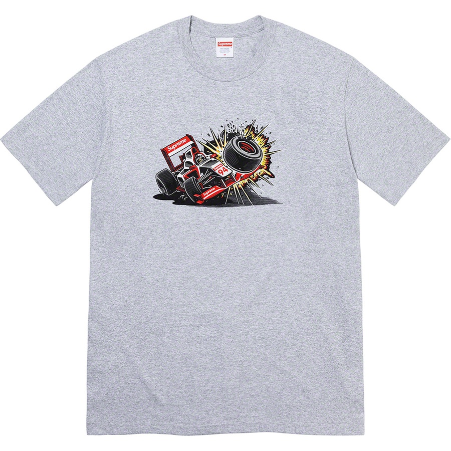 Details on Crash Tee Heather Grey from fall winter 2021 (Price is $38)