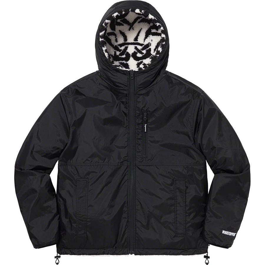 Details on Celtic Knot Reversible WINDSTOPPER Fleece Hooded Jacket Stone from fall winter
                                                    2021 (Price is $238)