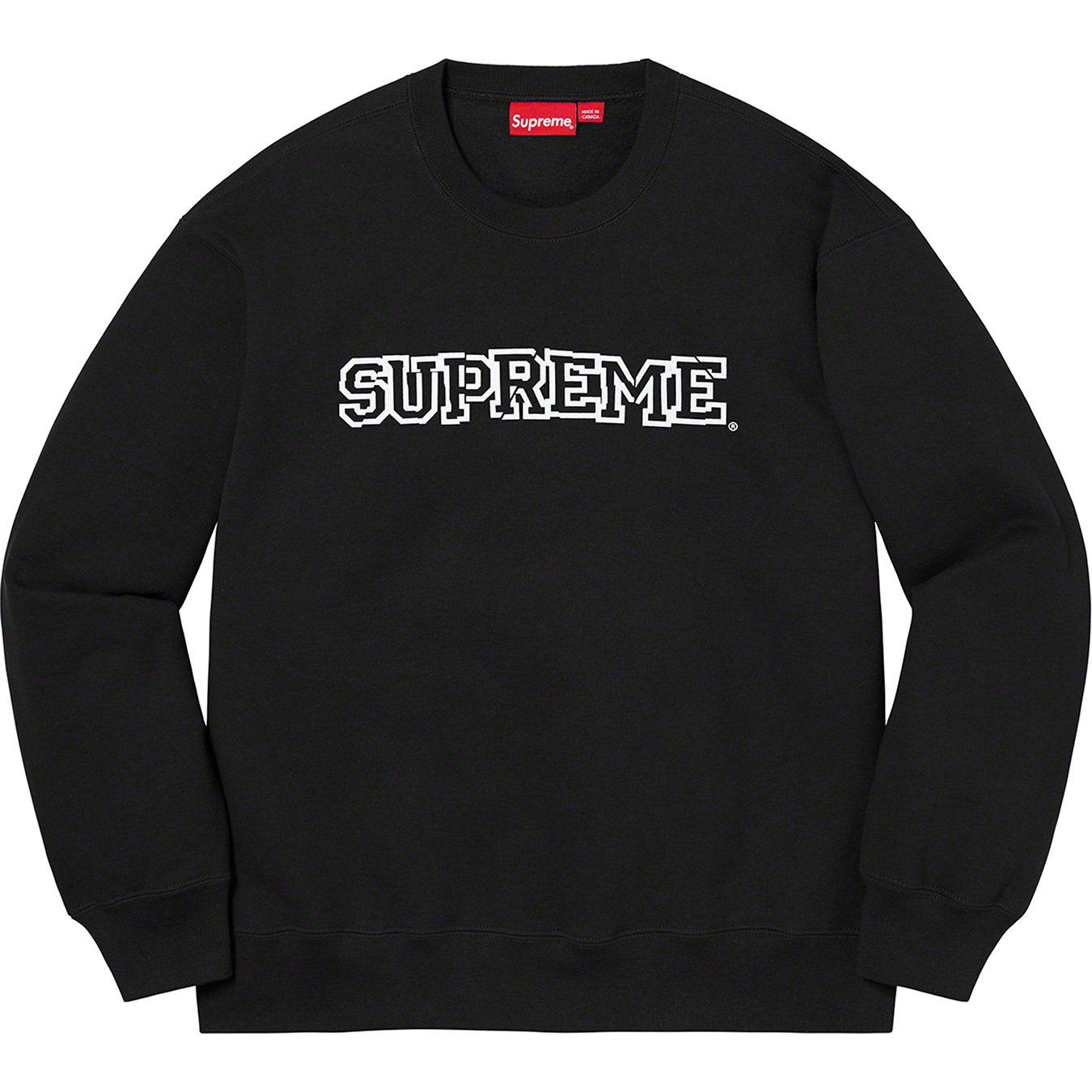 Shattered Logo Crewneck - fall winter 2021 - Supreme