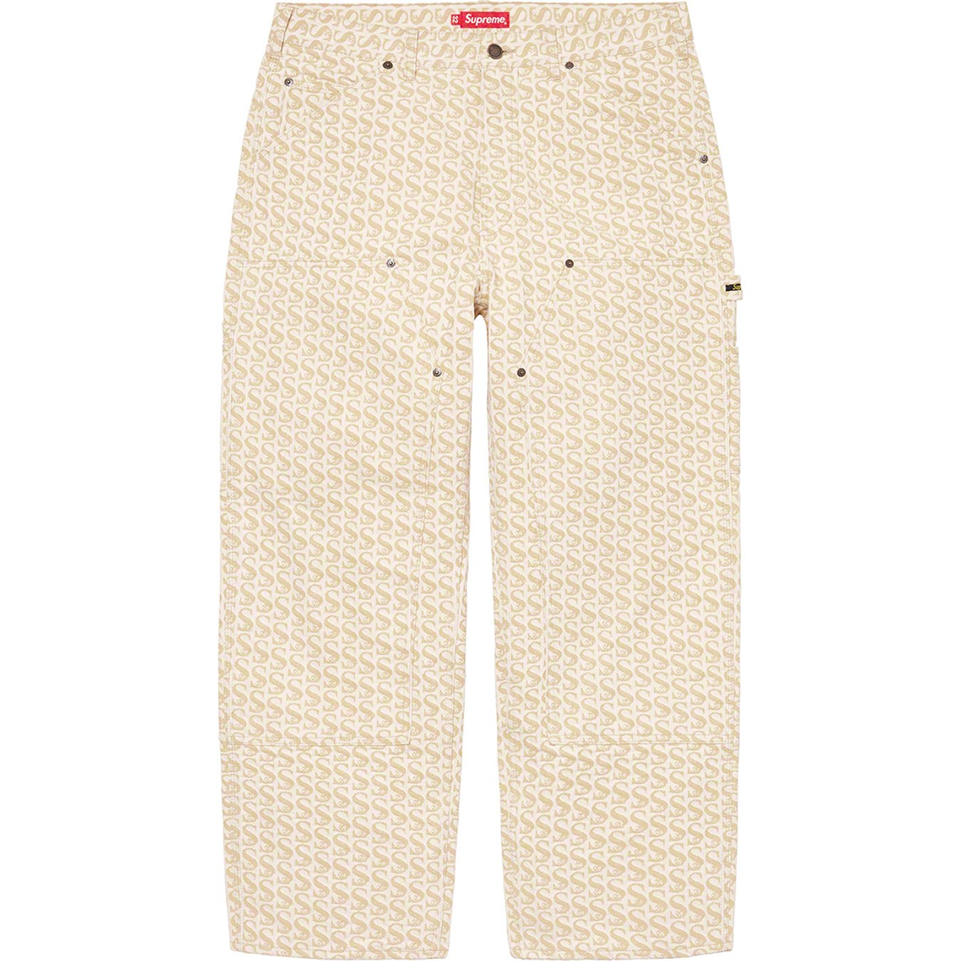 Monogram Double Knee Denim Painter Pant - fall winter 2021 - Supreme