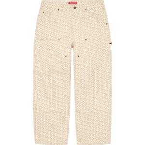 Monogram Double Knee Denim Painter Pant - fall winter 2021 - Supreme