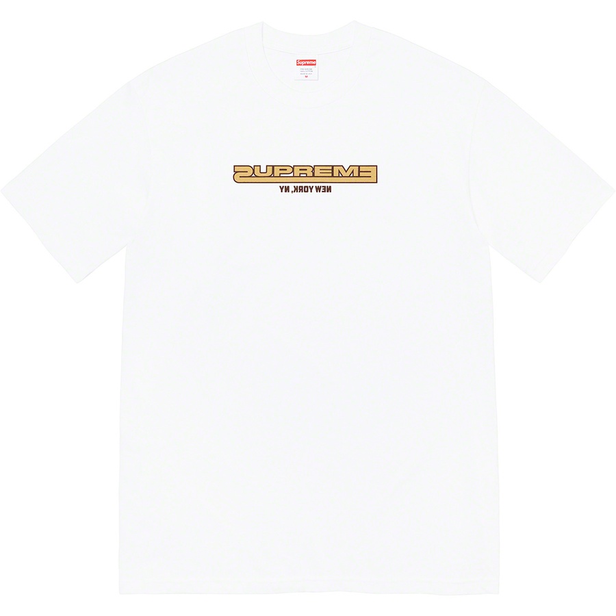 Details on Connected Tee White from fall winter 2021 (Price is $38)