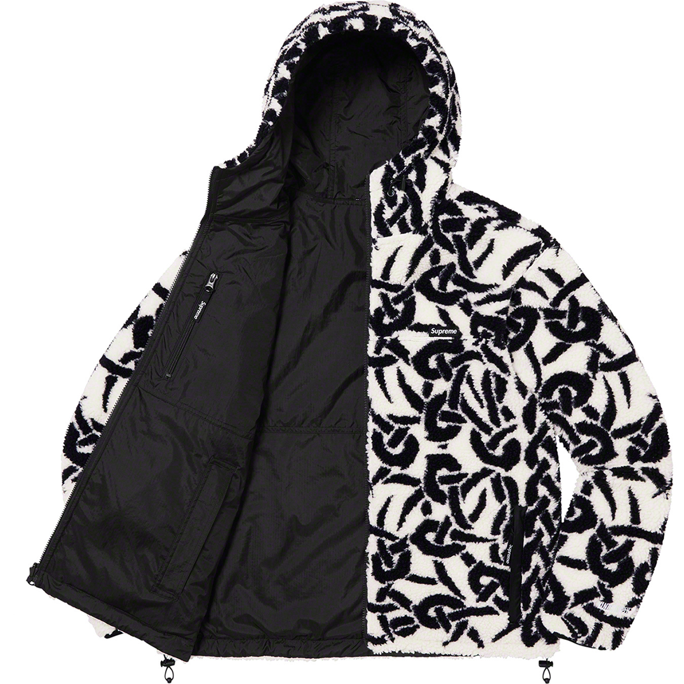 Celtic Knot Reversible WINDSTOPPER Fleece Hooded Jacket - fall