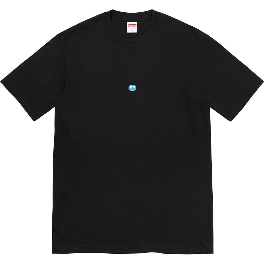Details on Sticker Tee Black from fall winter 2021 (Price is $38)