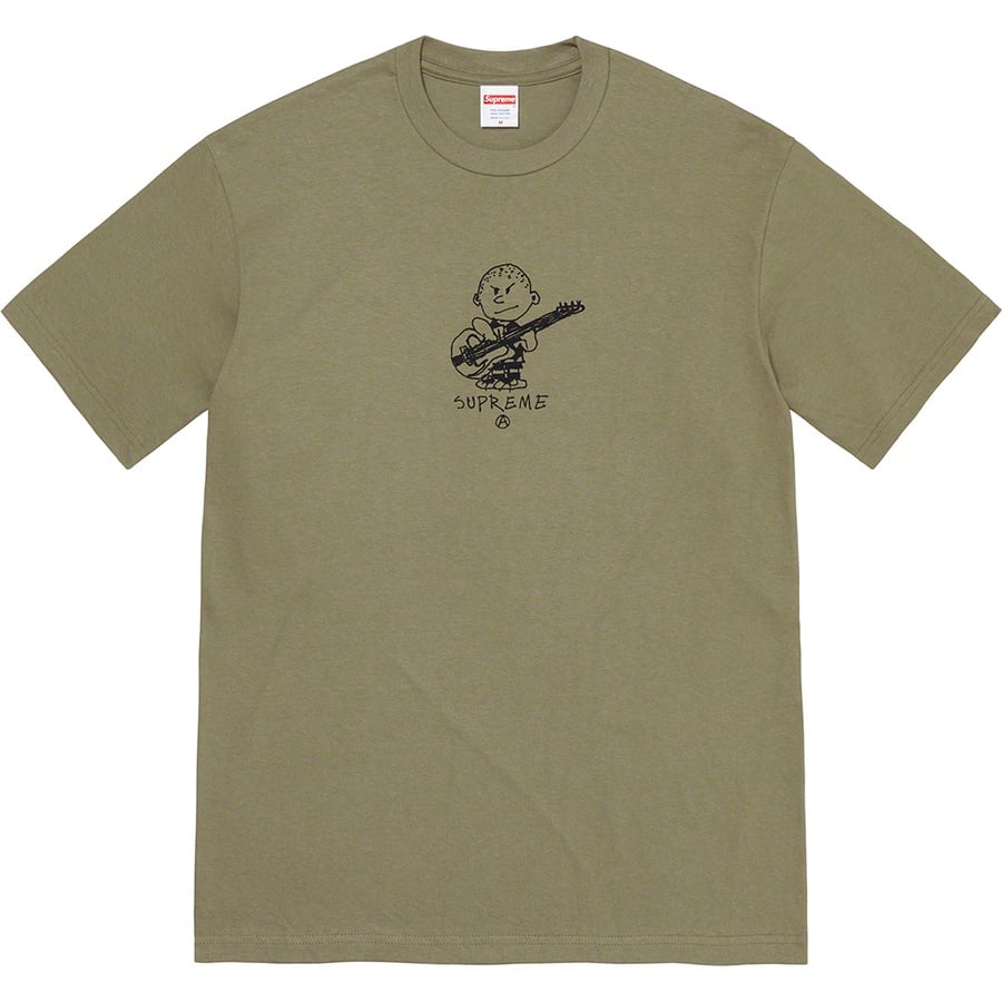 Details on Rocker Tee Light Olive from fall winter
                                                    2021 (Price is $38)