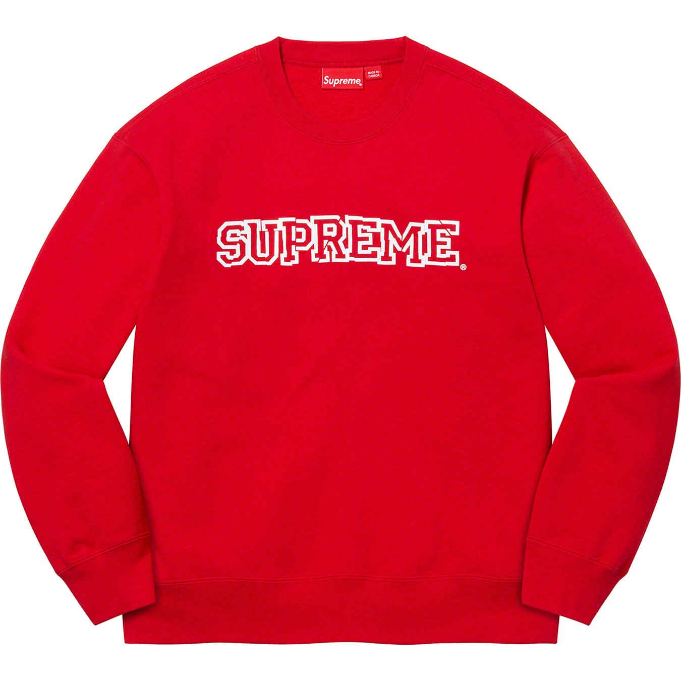 Shattered Logo Crewneck - fall winter 2021 - Supreme