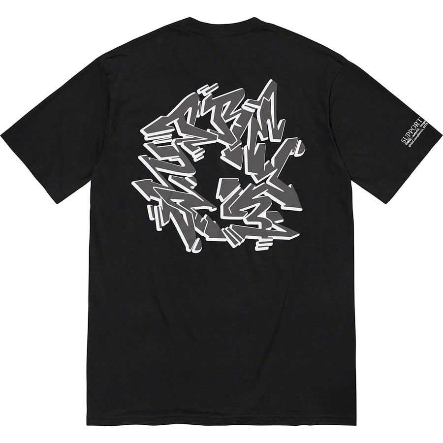 Details on Support Unit Tee Black from fall winter 2021 (Price is $44)
