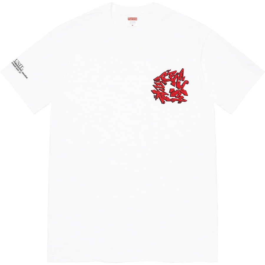 Details on Support Unit Tee White from fall winter
                                                    2021 (Price is $44)