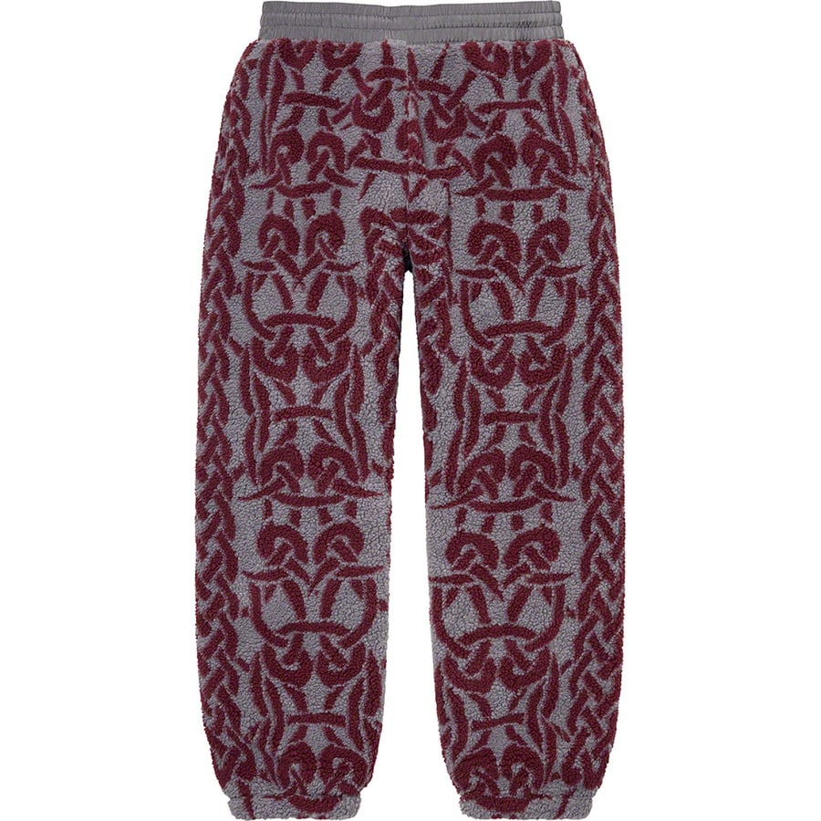 Supreme Celtic Knot WINDSTOPPER Fleece Pant (FW21) - Grey - $168