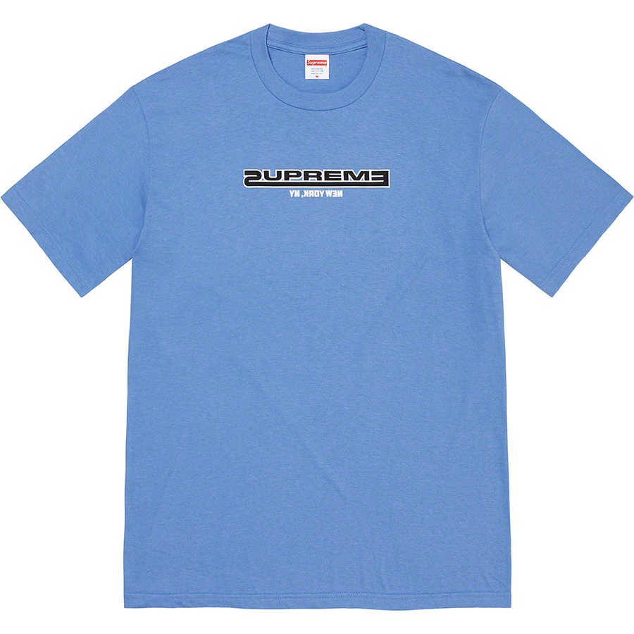 Details on Connected Tee Dusty Light Royal from fall winter 2021 (Price is $38)