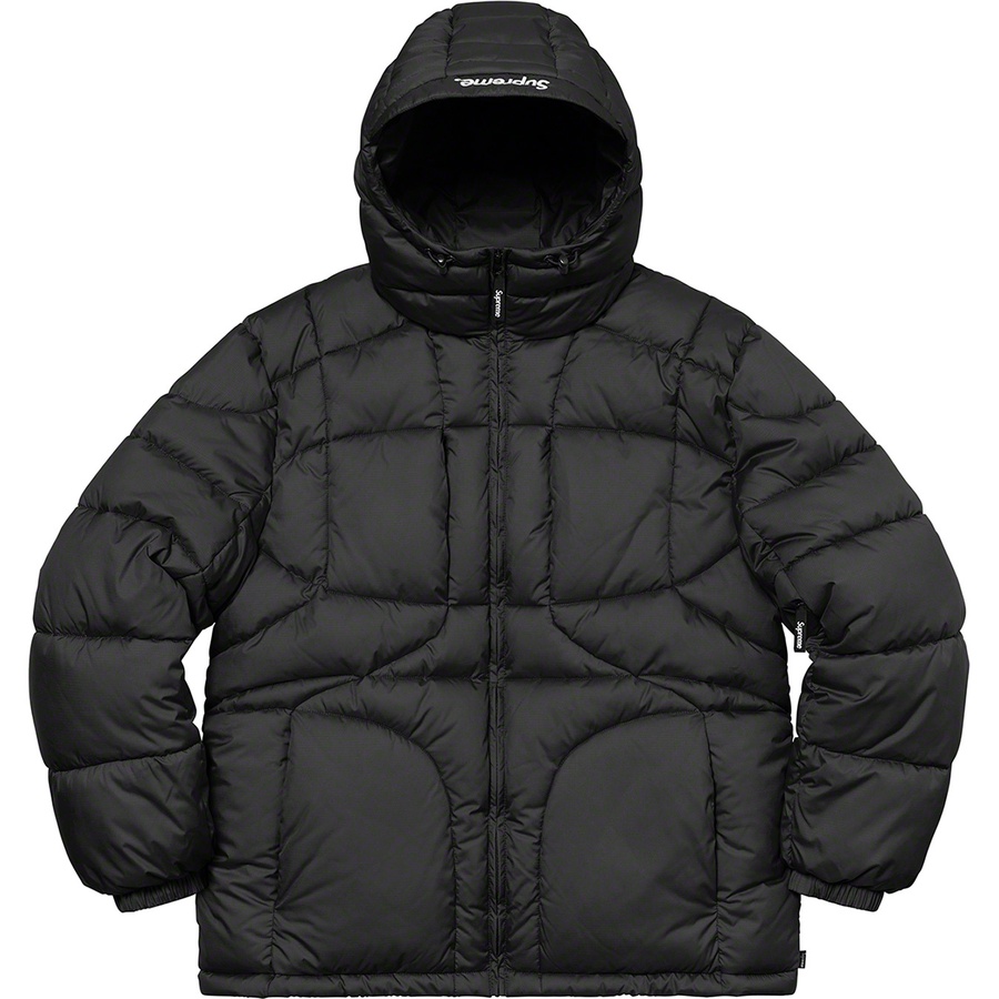 Details on Warp Hooded Puffy Jacket Black from fall winter 2021 (Price is $298)