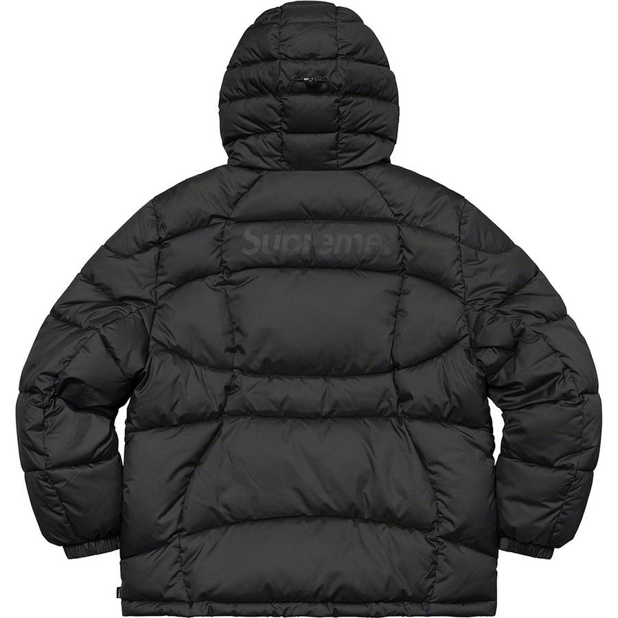 Details on Warp Hooded Puffy Jacket Black from fall winter
                                                    2021 (Price is $298)