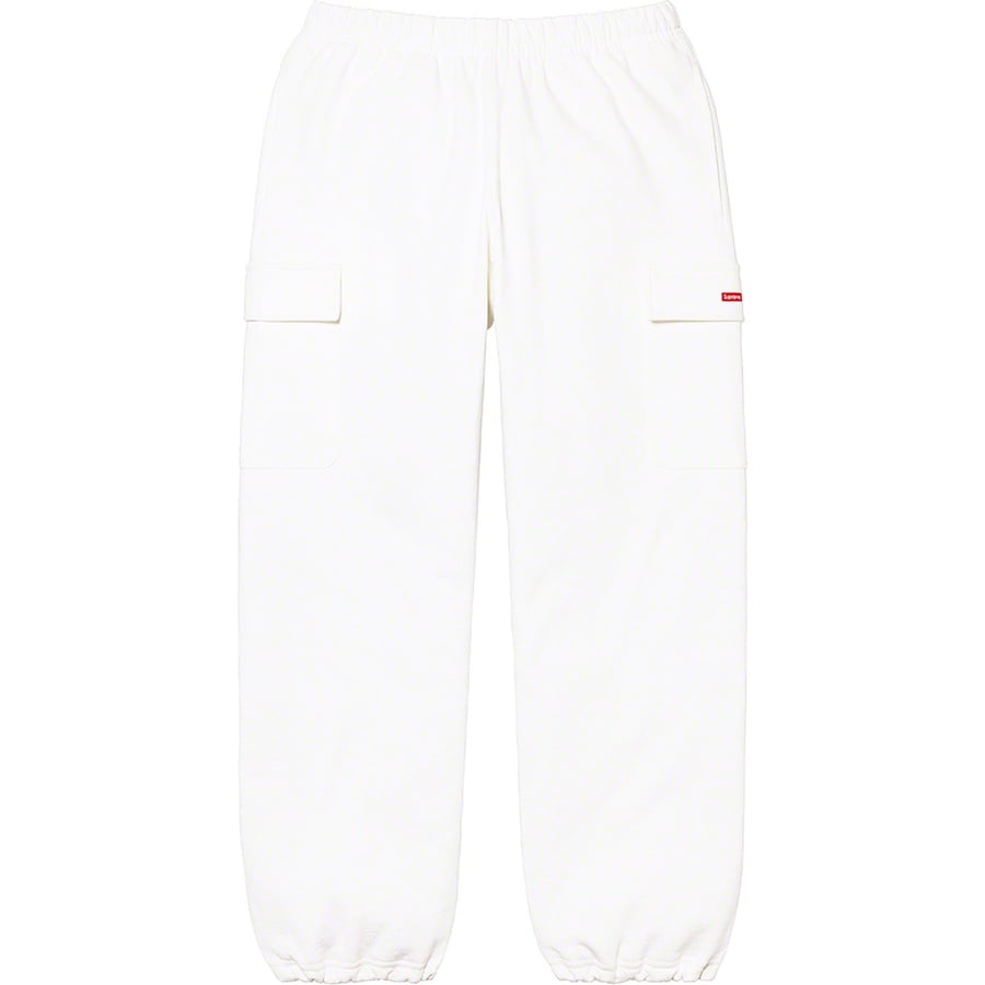 Details on Small Box Cargo Sweatpant White from fall winter
                                                    2021 (Price is $158)