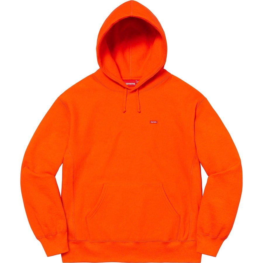 Details on Small Box Hooded Sweatshirt Orange from fall winter
                                                    2021 (Price is $148)