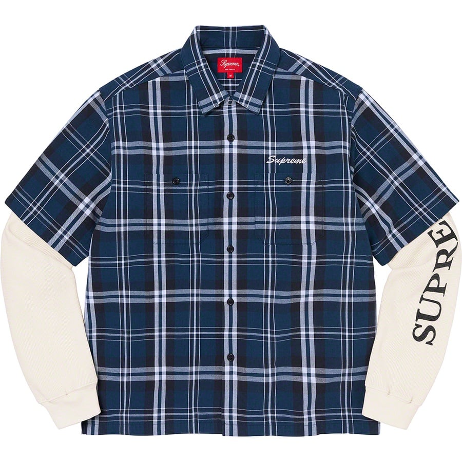 Details on Thermal Work Shirt Plaid from fall winter
                                                    2021 (Price is $128)