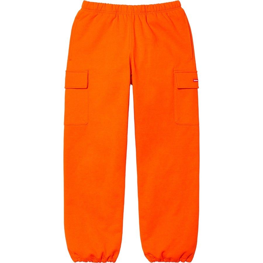 Details on Small Box Cargo Sweatpant Orange from fall winter
                                                    2021 (Price is $158)