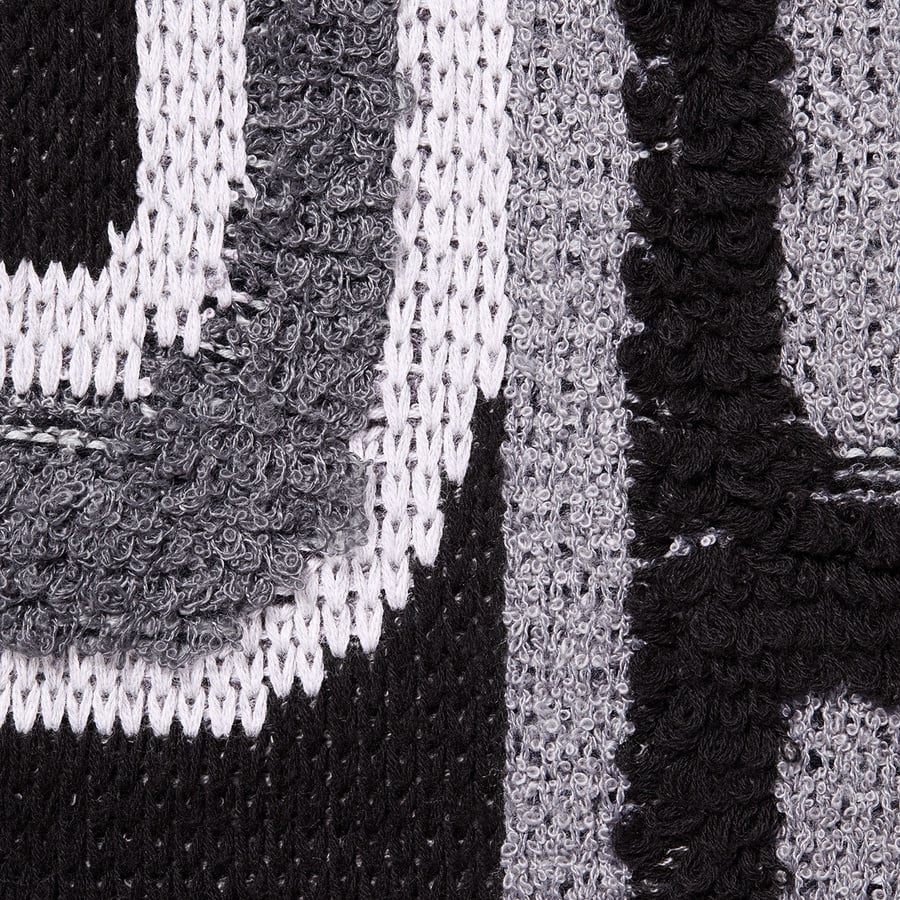 Details on Chenille Logo Sweater Black from fall winter
                                                    2021 (Price is $168)