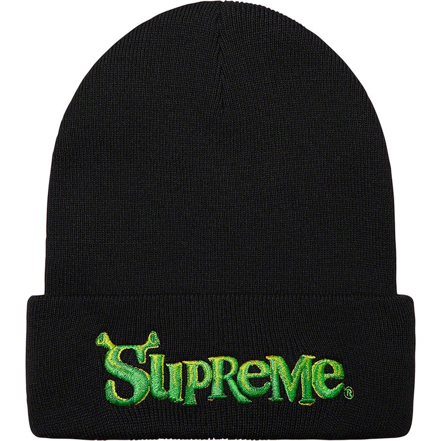 Details on Shrek Beanie Black from fall winter
                                                    2021 (Price is $38)