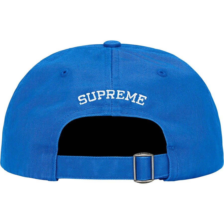 Details on Reverse Logo 6-Panel Royal from fall winter
                                                    2021 (Price is $48)