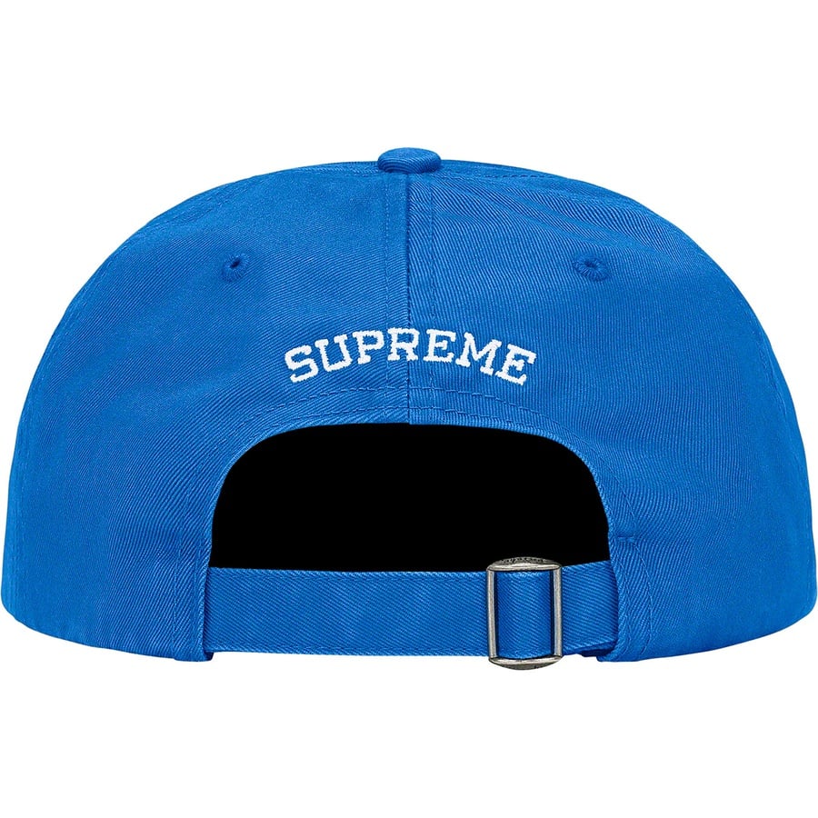 Details on Reverse Logo 6-Panel Royal from fall winter
                                                    2021 (Price is $48)